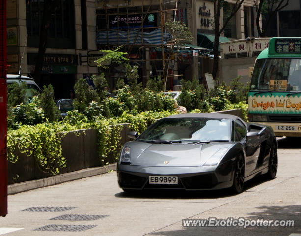 Lamborghini Gallardo spotted in Hong Kong, China