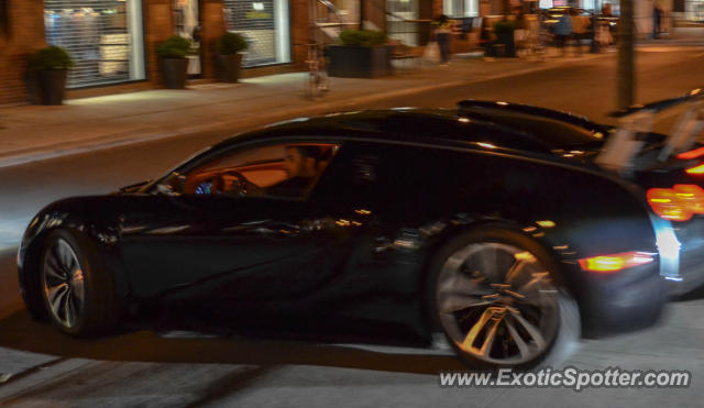 Bugatti Veyron spotted in Toronto, Canada