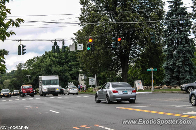 BMW M5 spotted in Ridgefield, Connecticut