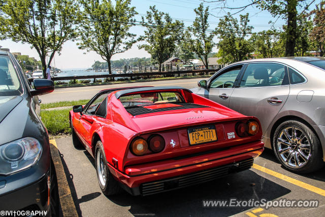 Ferrari 328 spotted in Greenwich, Connecticut