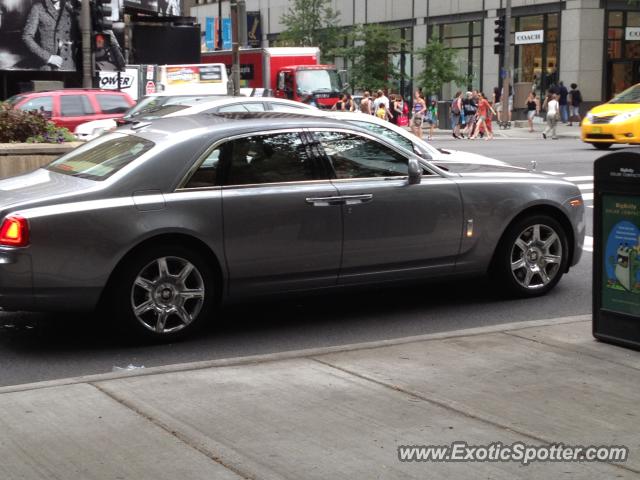 Rolls Royce Ghost spotted in Chicago, Illinois