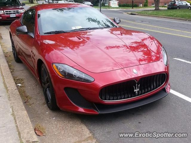 Maserati GranTurismo spotted in Alexandria, Virginia