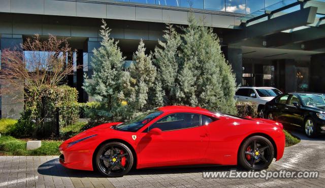 Ferrari 458 Italia spotted in Atlanta, Georgia