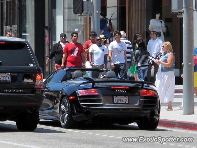 Audi R8 spotted in Beverly Hills, California