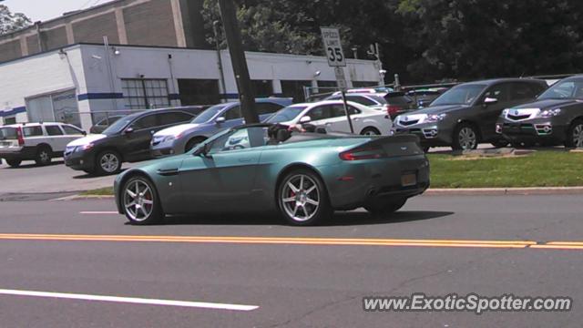 Aston Martin Vantage spotted in Greenwich, Connecticut