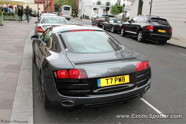 Audi R8 spotted in London, United Kingdom