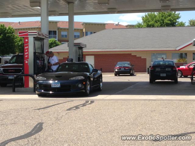 Dodge Viper spotted in Burnsville, Minnesota