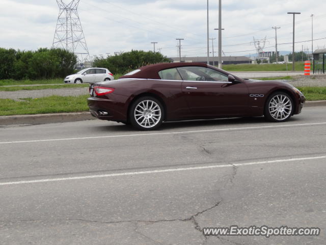 Maserati GranTurismo spotted in Québec, Canada