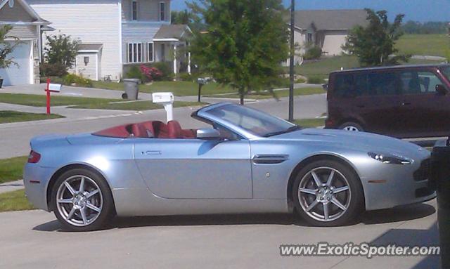 Aston Martin Vantage spotted in Lincoln, Nebraska