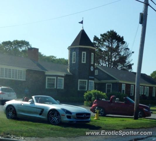 Mercedes SLS AMG spotted in Kennebunkport, Maine