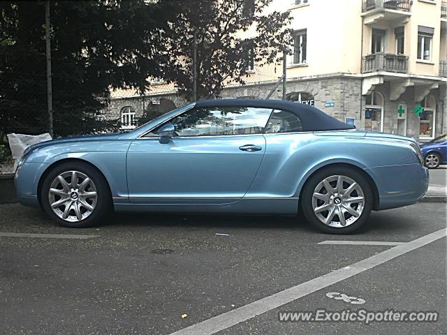 Bentley Continental spotted in Locarno, Switzerland