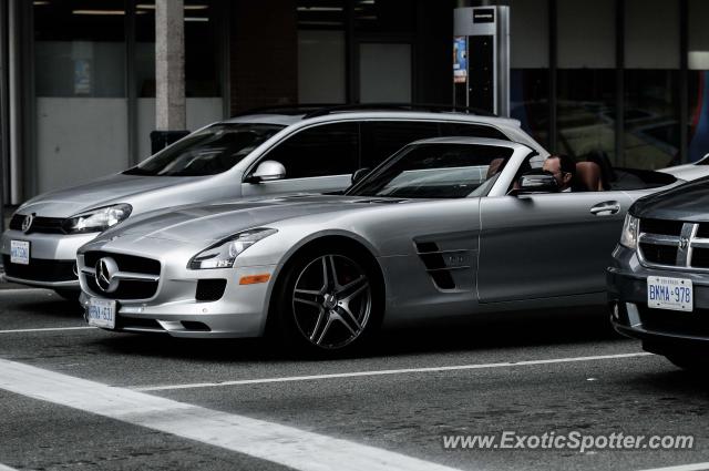 Mercedes SLS AMG spotted in Toronto, Canada