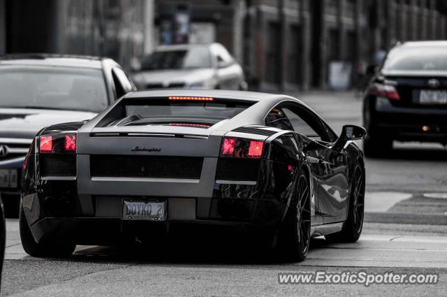 Lamborghini Gallardo spotted in Toronto, Canada