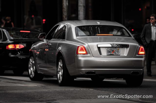 Rolls Royce Ghost spotted in Toronto, Canada