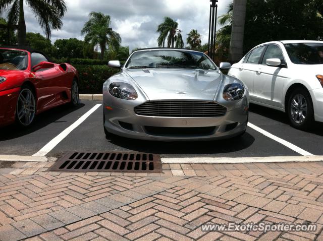 Aston Martin DB9 spotted in PGA National, Florida
