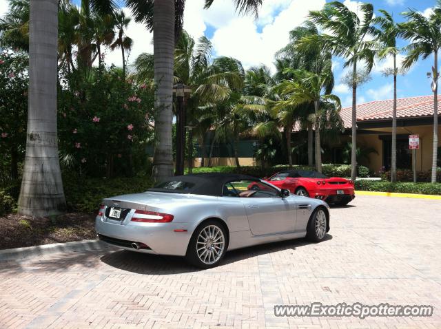 Aston Martin DB9 spotted in PGA National, Florida