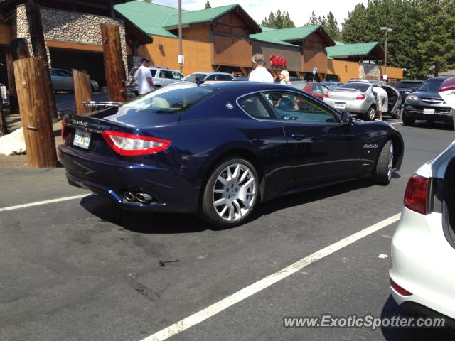 Maserati GranTurismo spotted in Lake Tahoe, California
