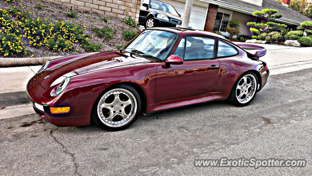 Porsche 911 Turbo spotted in Whititer, California