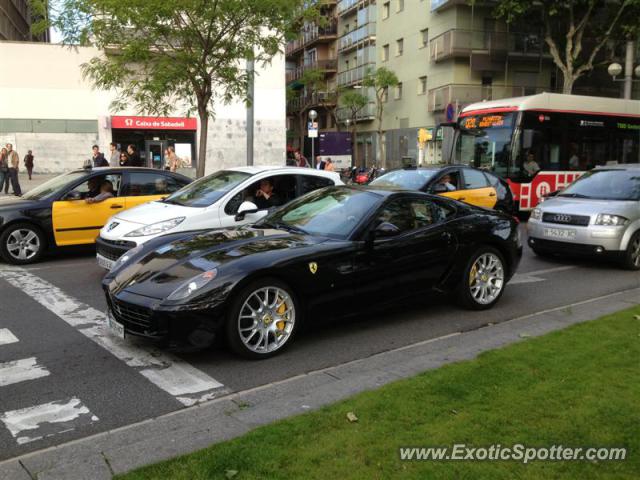 Ferrari 599GTB spotted in Barcelona (Cat), Unknown Country