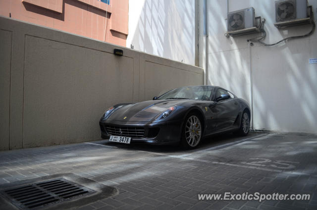 Ferrari 599GTB spotted in Dubai, United Arab Emirates
