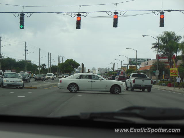 Rolls Royce Ghost spotted in Palm Beach, Florida