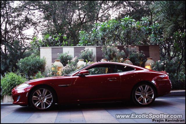 Jaguar XKR spotted in Bangalore, India