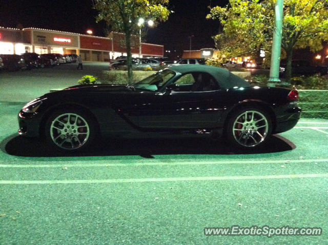 Dodge Viper spotted in Ramsey, New Jersey