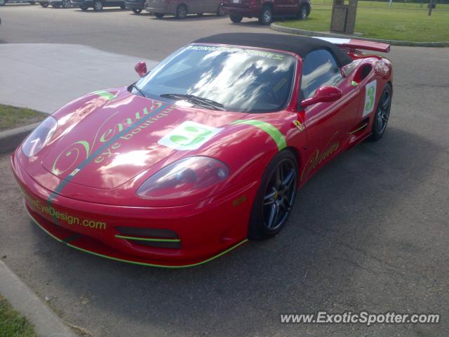 Ferrari 360 Modena spotted in Edmonton, Canada