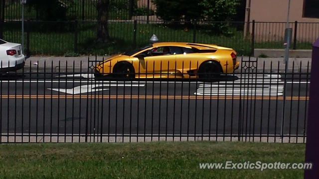 Lamborghini Murcielago spotted in Jersey City, New Jersey