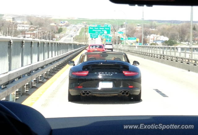 Porsche 911 spotted in Niagara Falls, New York