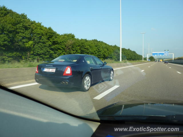 Maserati Quattroporte spotted in Liège, Belgium