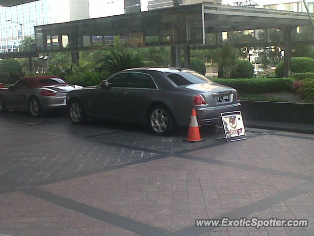 Rolls Royce Ghost spotted in Jakarta, Indonesia