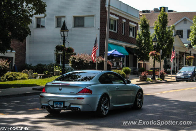 BMW M6 spotted in Ridgefield, Connecticut