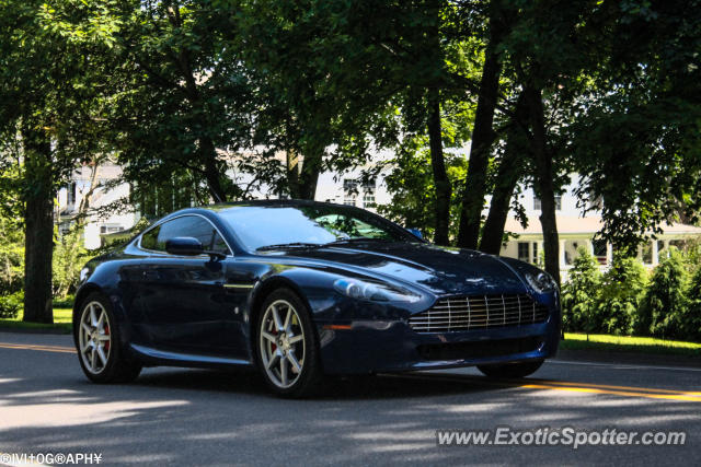 Aston Martin Vantage spotted in Ridgefield, Connecticut