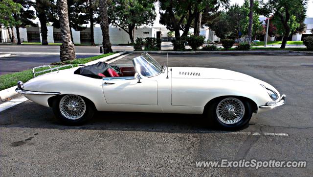 Jaguar E-Type spotted in Riverside, California