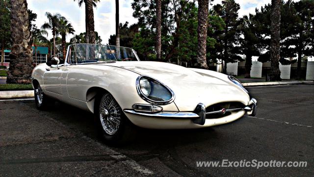 Jaguar E-Type spotted in Riverside, California