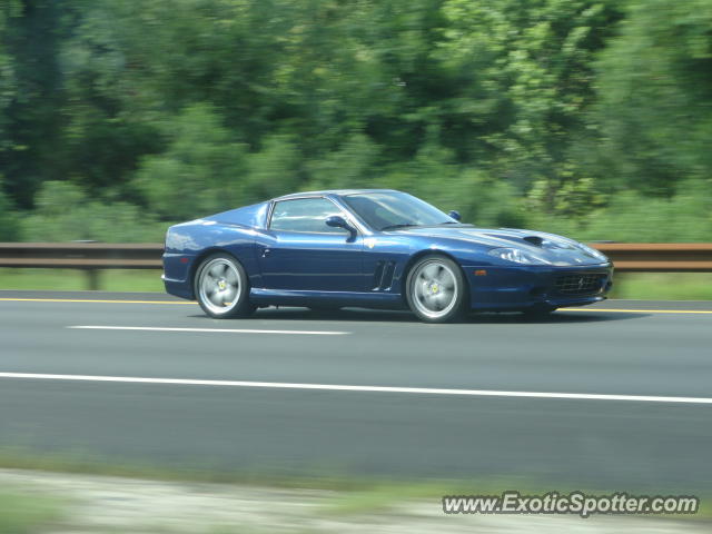 Ferrari 575M spotted in Parkway, New Jersey