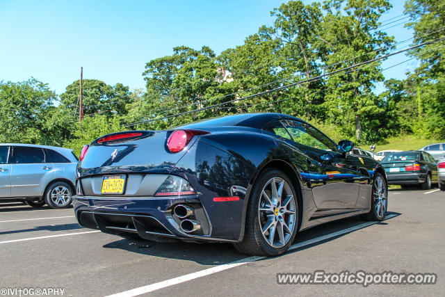 Ferrari California spotted in Greenwich, Connecticut