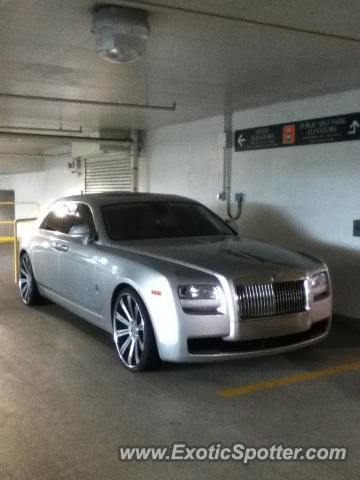 Rolls Royce Ghost spotted in Chiicago, Illinois