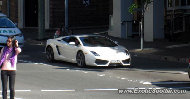 Lamborghini Gallardo spotted in Sydney, Australia