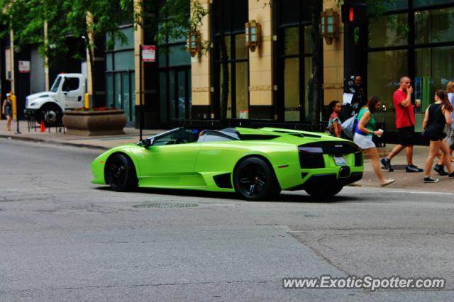 Lamborghini Murcielago spotted in Chicago, Illinois
