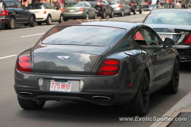 Bentley Continental spotted in Boston, Massachusetts