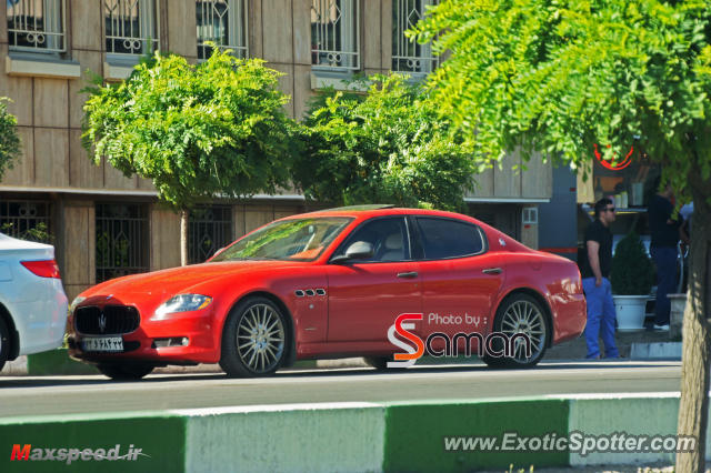 Maserati Quattroporte spotted in Tehran, Iran
