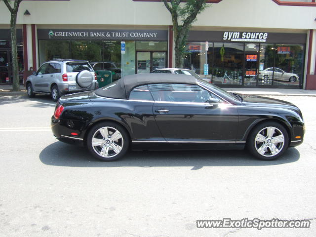 Bentley Continental spotted in Greenwich, Connecticut