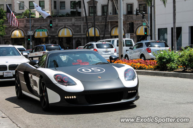 Porsche Carrera GT spotted in Beverly Hills, California