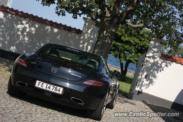 Mercedes SLS AMG spotted in Rungsted, Denmark