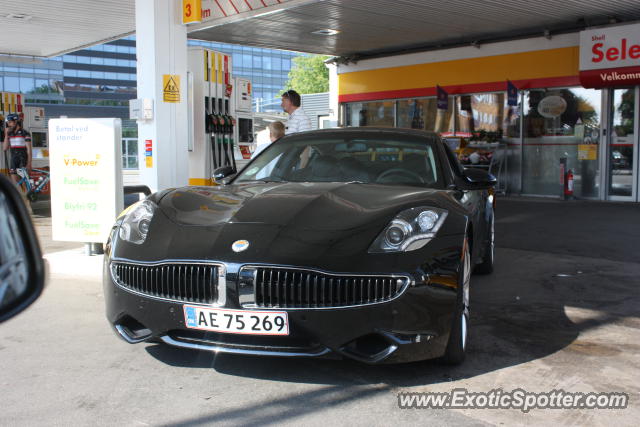 Fisker Karma spotted in Rungsted, Denmark