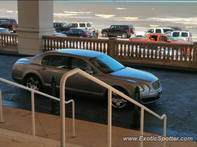 Bentley Continental spotted in Galveston, Texas