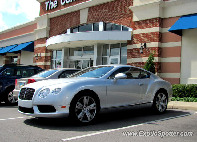 Bentley Continental spotted in Columbus, Ohio