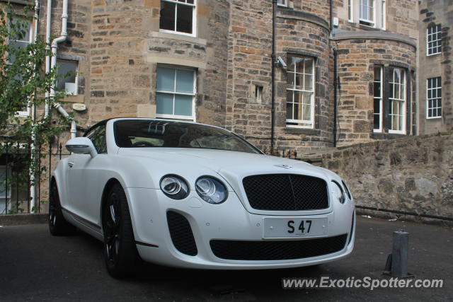 Bentley Continental spotted in Edinburgh, United Kingdom